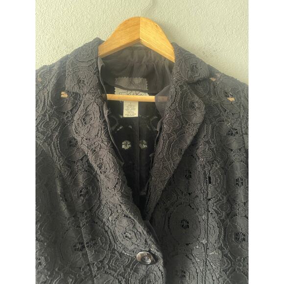 Anthropologie Tabitha Lace Ruffle Jacket - Picture 7 of 12